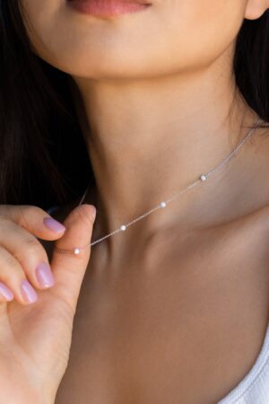 Opal Station Necklace A Shimmering Gemstone Choker for Bridal Elegance and Everyday Glamour