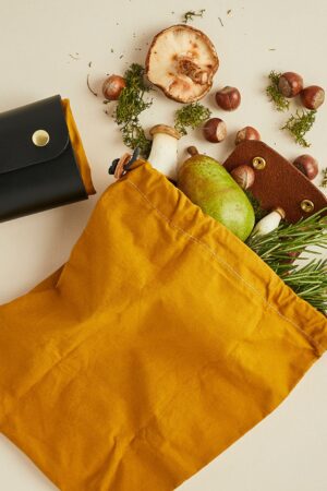 Personalized Canvas Foraging Bag Your Essential Companion for Wild Food Adventures