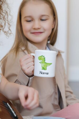 Roar-some Personalized Dino Mug Create a Prehistoric Adventure for Your Little Explorers