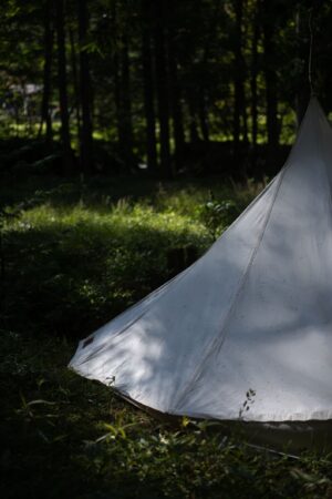 Bushcraft Canvas Tent Finnish Loue - Traditional Camping Tent with Organic Cotton Canvas