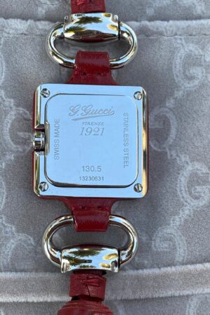 Exclusive Gucci Firenze 1921 Limited Edition Luxury Watch with Bordeaux Leather and Necklace