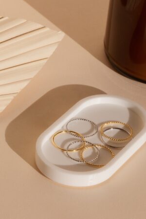 Ultra-Thin Stacking Ring Set Elevate Your Style with Minimalist Elegance