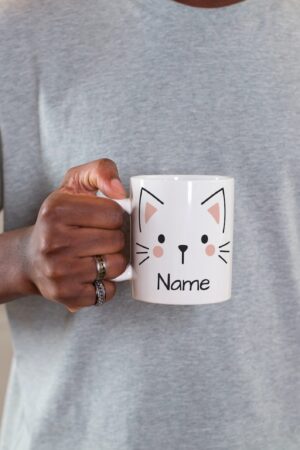 Personalized Cat Mug The Purr-fect Gift for Feline Fanatics