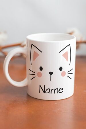 Personalized Cat Mug The Purr-fect Gift for Feline Fanatics