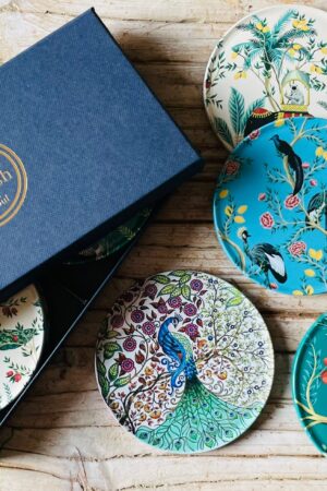 Avian-Inspired Coasters Protect Your Surfaces with Artistic Flair