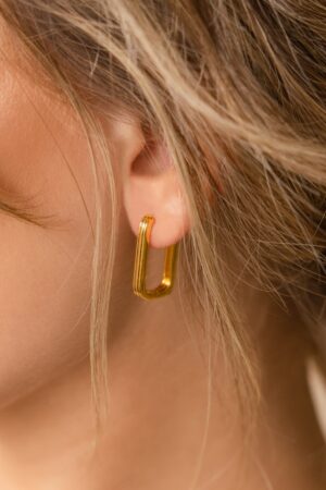 Captivating Ribbed Hoops Statement-Making Jewelry for the Modern Woman