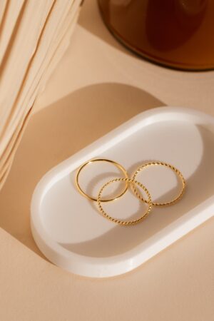 Ultra-Thin Stacking Ring Set Elevate Your Style with Minimalist Elegance