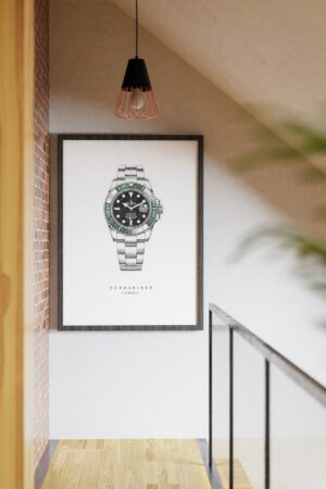 Rolex Submariner 126610LV Premium Watch Art Prints for Watch Aficionados and Home Decor