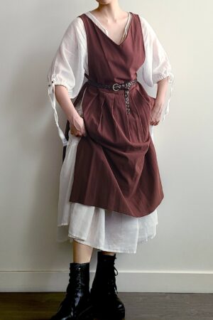 Plus Size Pinafore Apron The Ultimate Viking Apron Dress for Halloween and Beyond