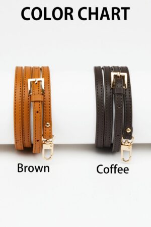 Premium Adjustable Leather Bag Strap Elevate Your Designer Purse with Style and Comfort