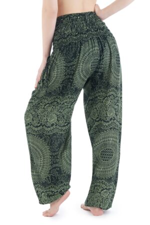 Flowy Boho Harem Yoga Pants Comfy Hippie Loungewear for Women