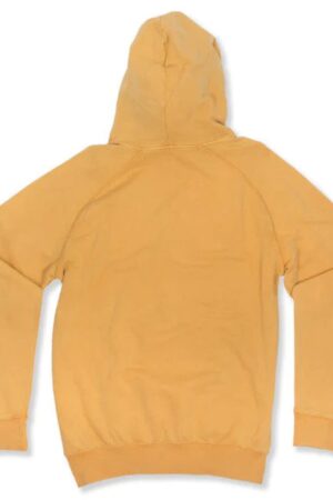 Mustard Yellow Raglan Hoodie A Timeless Fusion of Vintage and Modern