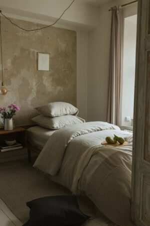 100% Organic Linen Bedding Set Indulge in Nature's Embrace for a Restful Night's Sleep