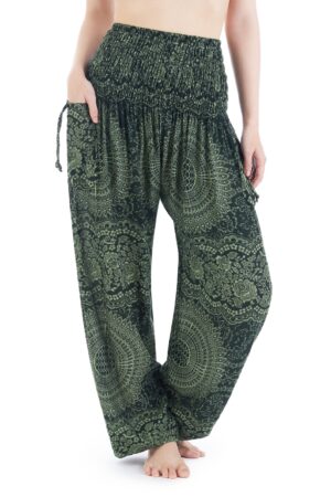 Flowy Boho Harem Yoga Pants Comfy Hippie Loungewear for Women