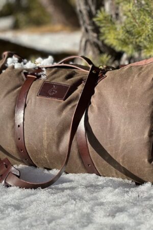 Bushcraft Spain Oilskin Cowboy Bedroll Waxed Canvas Bivvy Bag for Traditionalists