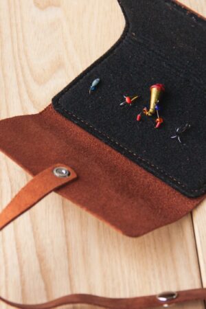 Personalized Leather Fly Fishing Wallet The Perfect Gift for Anglers