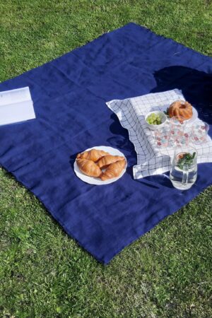 Linen Luxe The Ultimate Picnic Blanket for Unforgettable Outdoor Gatherings