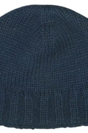 100% Lambswool Hand-Knitted Fleece-Lined Fair Isle Winter Bobble Beanie for Men and Women by Alma Knitwear