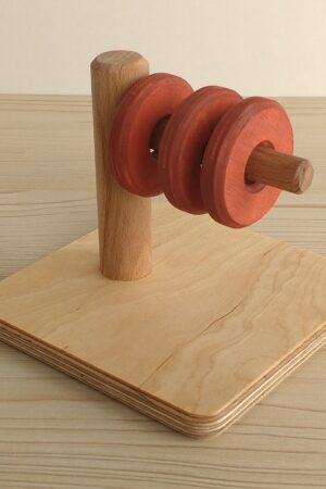 3 Vibrant Discs on a Horizontal Dowel Elevate Your Home D?cor with Free Delivery