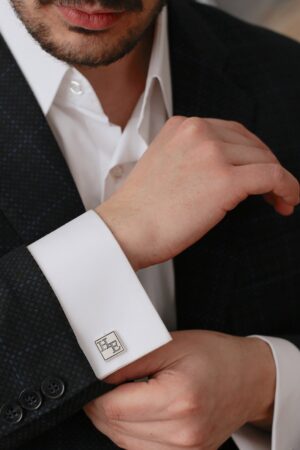 Personalized Cufflinks Elevate Your Style with Custom Initials