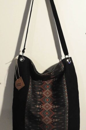 Embroidered Boho Bag A Tapestry of Ethnic Charm and Hippie Spirit