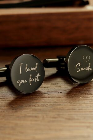 Personalized Cufflinks Engrave Your Special Moments for a Timeless Keepsake