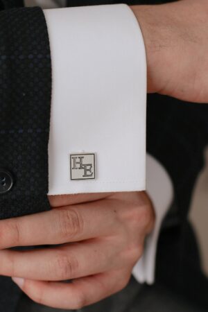 Personalized Cufflinks Elevate Your Style with Custom Initials