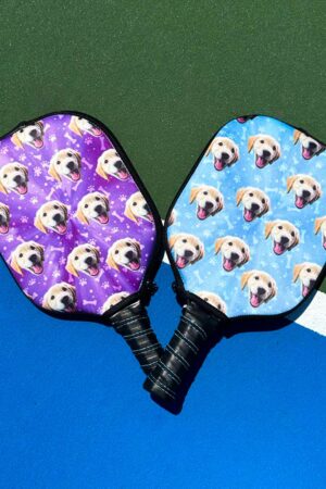 Personalized Pickleball Cover Show Off Your Furry Friend on the Court