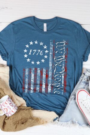 Patriotic Pride We The People American Flag Shirt for True Patriots