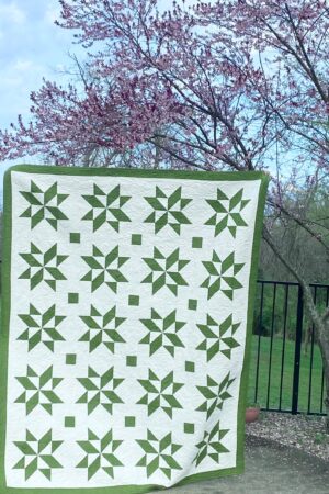 Sarah's Choice Bespoke Star Quilts in Your Desired Hues and Dimensions