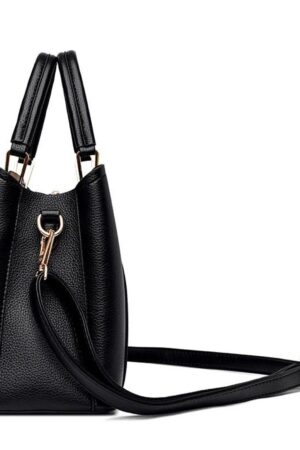 Exquisite Leather Handbag Elevate Your Style with Timeless Elegance