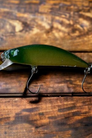 ?Minnow Kaki 2? Handcrafted Trout Enticer | Precision-Engineered Hard Lure