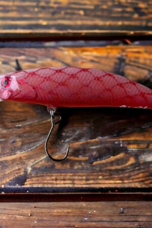 Handcrafted Trout Tracker "Rose Water" Rapala Replica for Precision Fishing