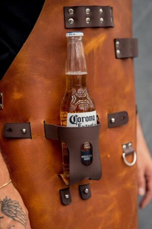 Personalized Leather Apron Your Culinary Companion for Grilling, Cooking, and Crafting