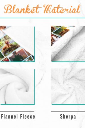 Personalized Photo Blanket Capture Memories, Create Comfort