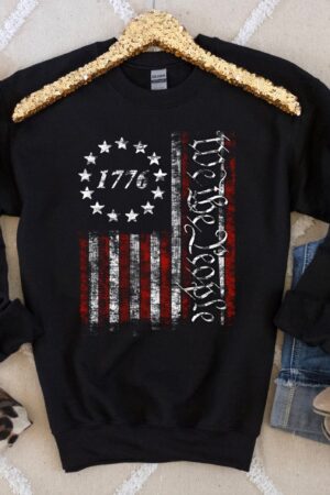 Patriotic Pride We The People American Flag Shirt for True Patriots