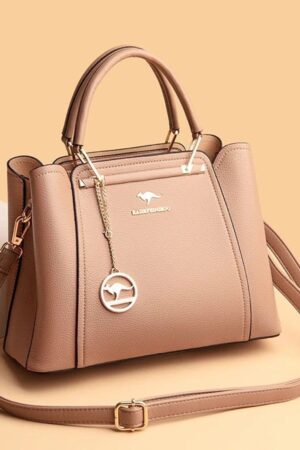 Exquisite Leather Handbag Elevate Your Style with Timeless Elegance