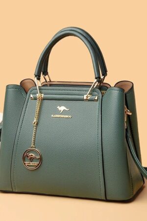 Exquisite Leather Handbag Elevate Your Style with Timeless Elegance