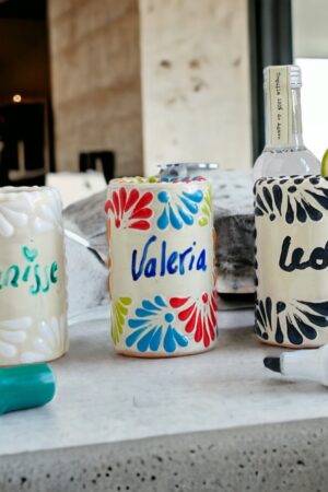 Personalized Tequila Shot Glasses Elevate Your Celebrations with Talavera Charm