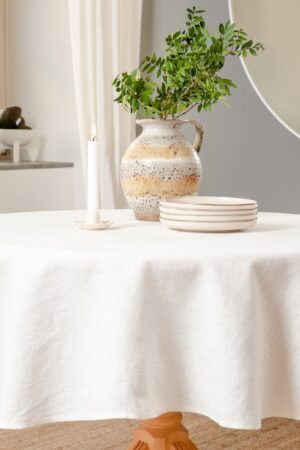 Exquisite Linen Tablecloth Elevate Your Celebrations with Timeless Elegance