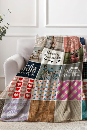 Personalized Photo Blanket Capture Memories, Create Comfort