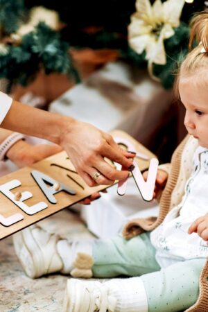 Personalized Name Puzzle A Cherished Keepsake for Your Little One's Milestones