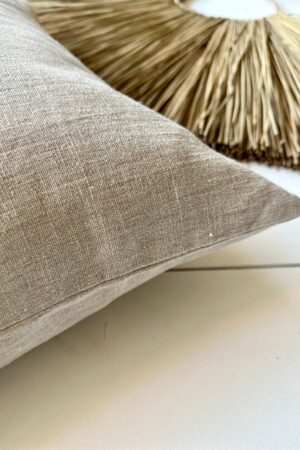 Rustic Washed Linen Pillowcase Natural Charm for Your Home