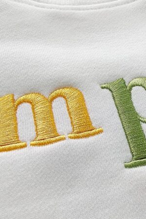 Embroidered Empathy Sweatshirt Spread Kindness and Positivity in Style