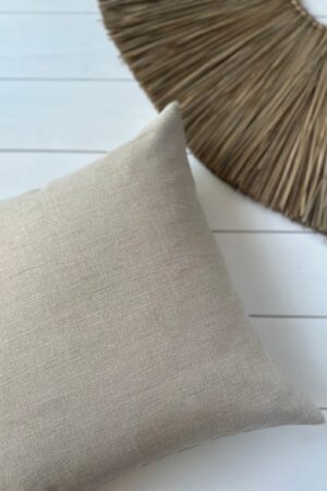 Rustic Washed Linen Pillowcase Natural Charm for Your Home