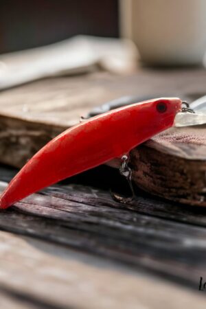 Handcrafted Trout Tracker "Rose Water" Rapala Replica for Precision Fishing