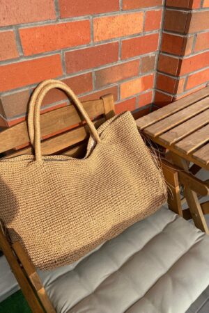 Captivating Crochet Raffia Tote The Epitome of Boho Chic for Beach and Beyond