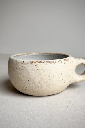 Artisan-Crafted Round Mug Your Cozy Companion for Serene Moments