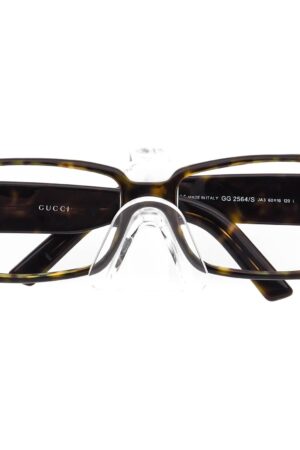 Gucci GG 2564/S JA3 Dark Tortoise Rectangular Sunglasses Frame Only, 60 mm, Made in Italy