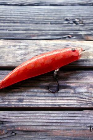 Handcrafted Trout Tracker "Rose Water" Rapala Replica for Precision Fishing